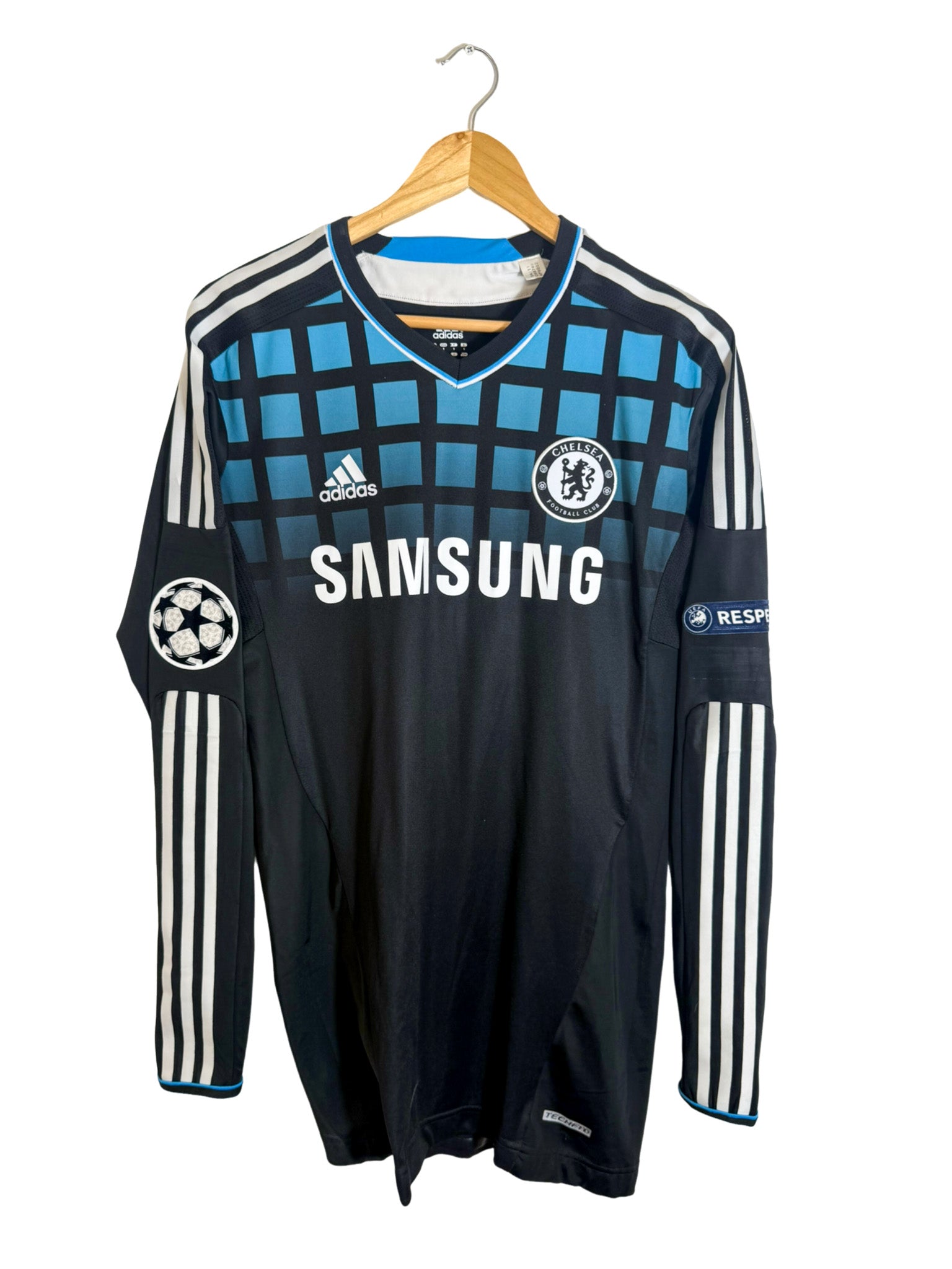 2011/2012 - Chelsea away *Long Sleeves* *Player Issue* [#11 DROGBA