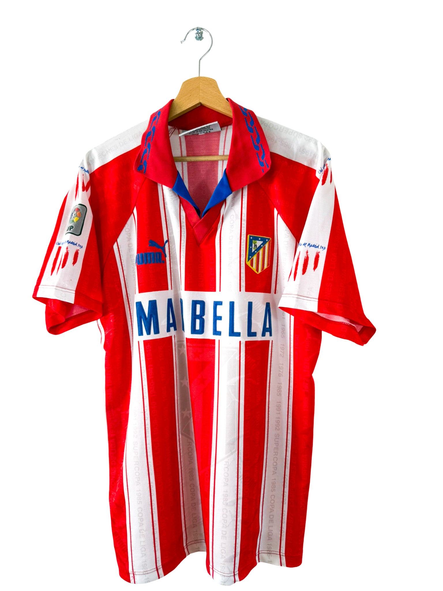 1995/1996 - Maillot Atlético Madrid domicile - L