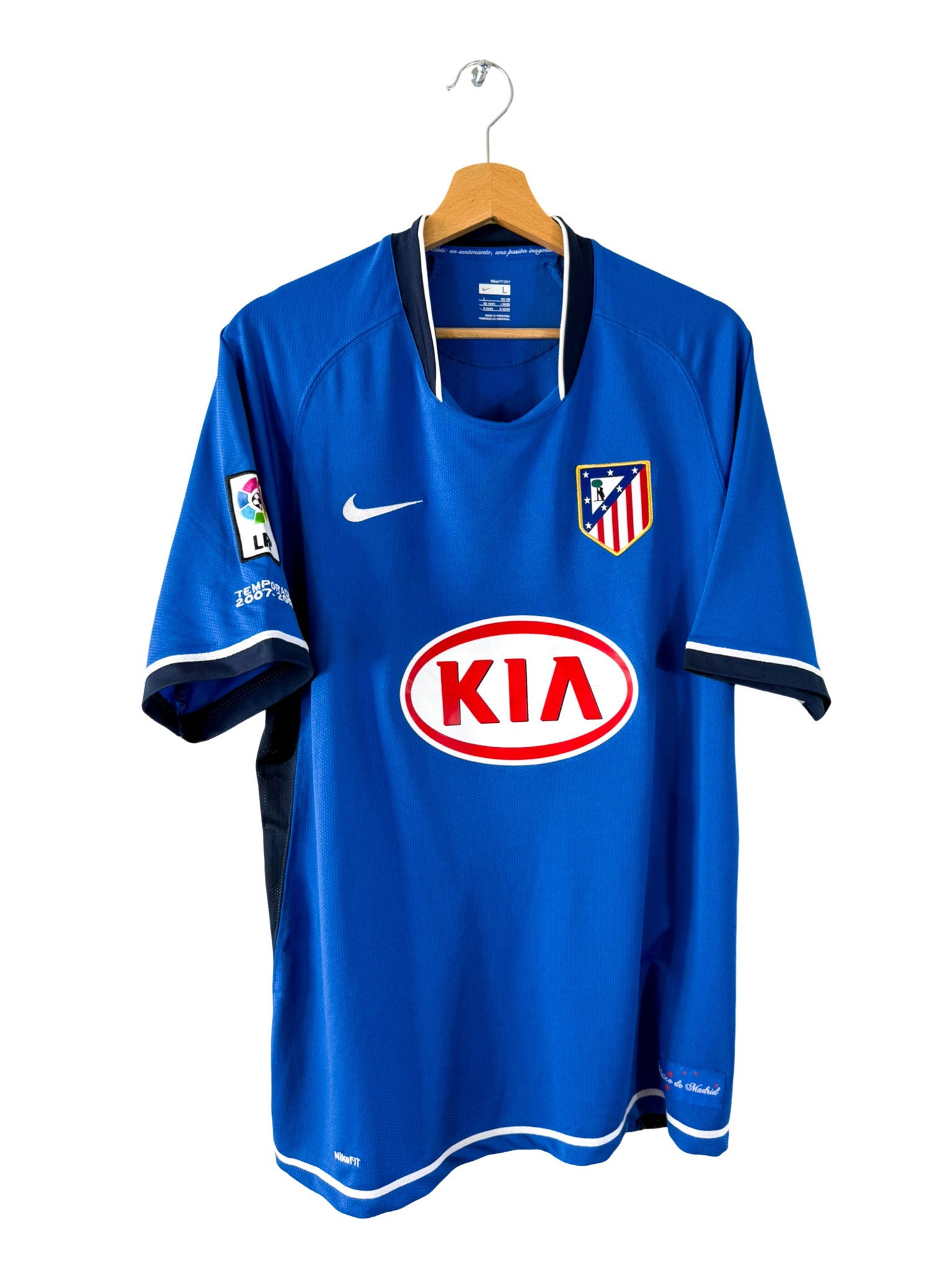 2007/2008 - Maillot Atlético Madrid extérieur [#10 Kun Agüero] - L