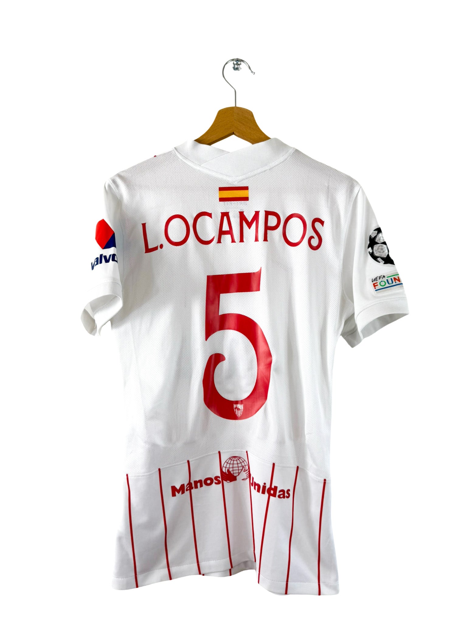 2021/2022 - Sevilla home shirt [#5 L. Ocampos] - M – Vista