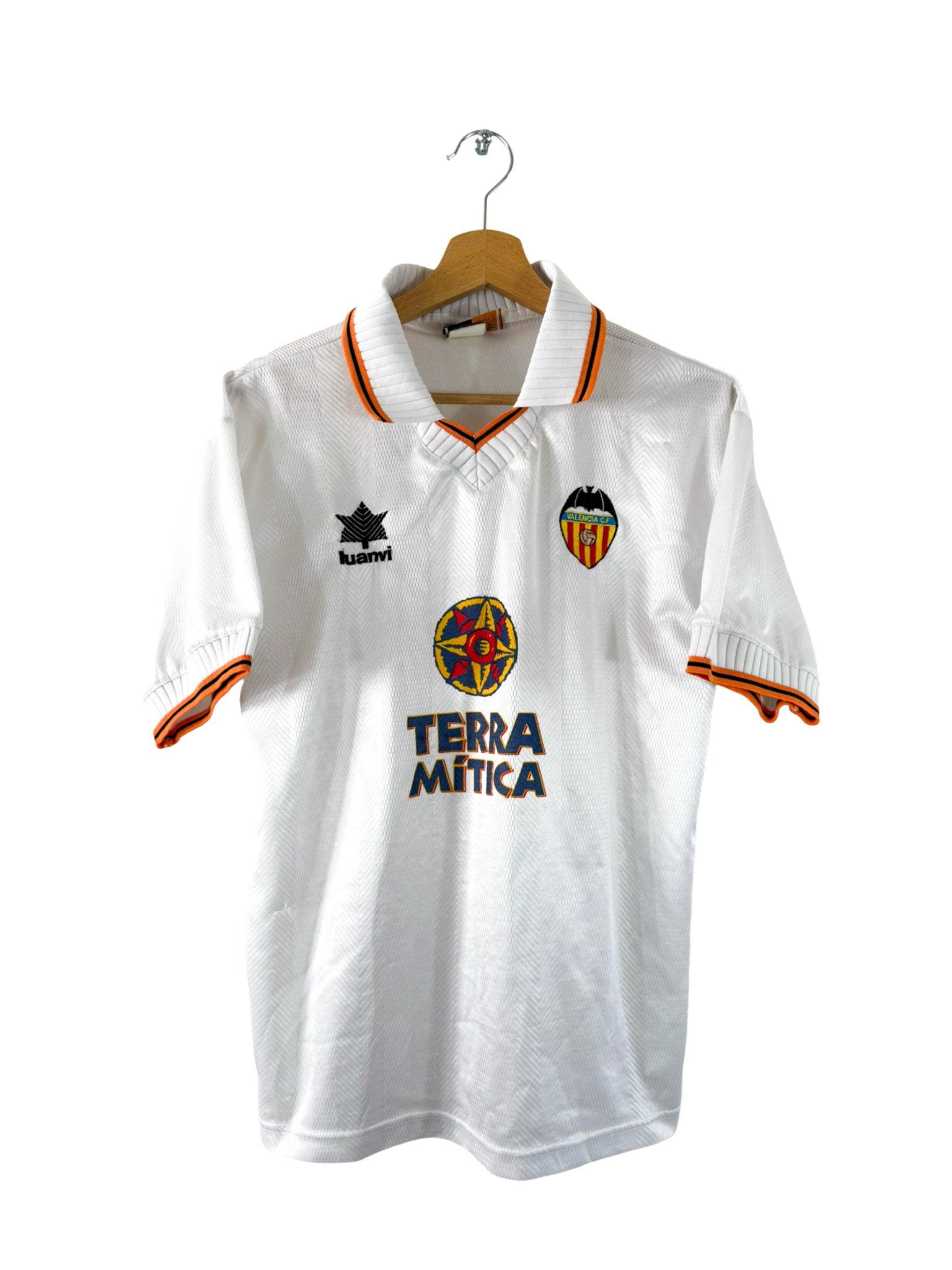 1998/1999 - Valencia Home Shirt Luanvi - S