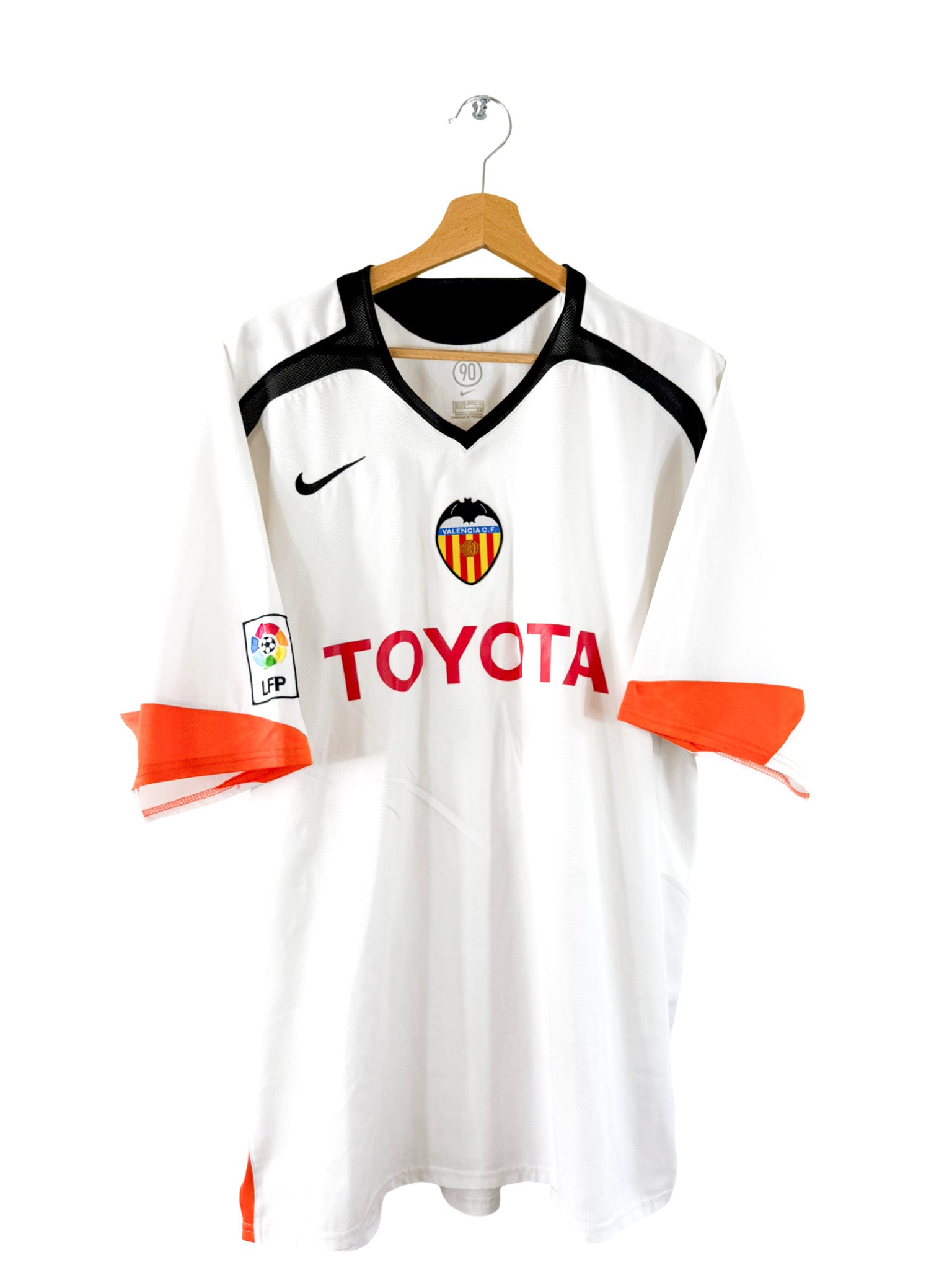 2005/2006 - Valencia Home Shirt [#7 David Villa] Nike - 2XL