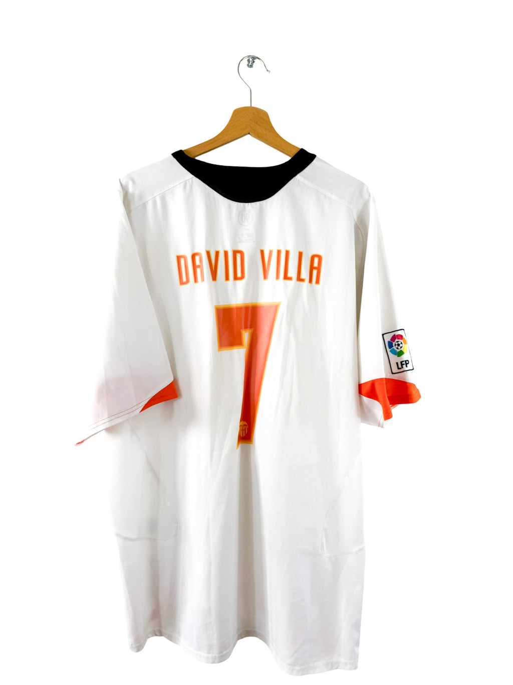 2005/2006 - Valencia Home Shirt [#7 David Villa] - 2XL
