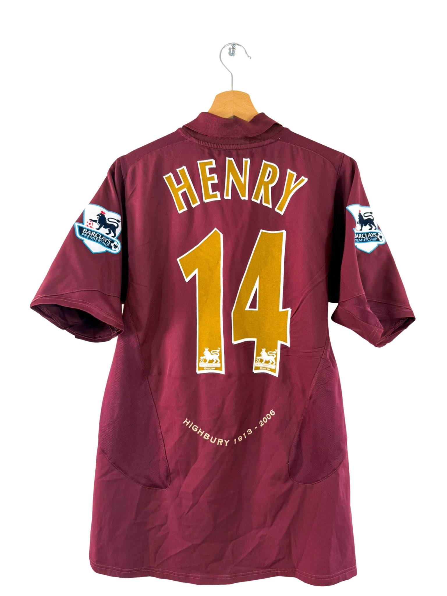 2005/2006 - Arsenal Away Shirt [#14 Henry] Nike - M