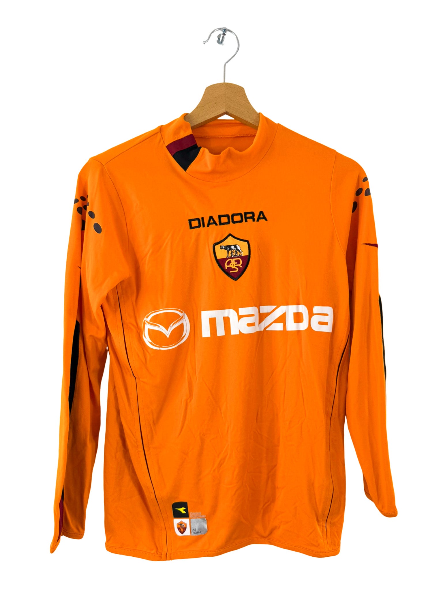 正規品 Omiya Ardija Vintage 2004 longsleeve 2003/2004 - AS Roma away shirt [#4 Chivu] *long sleeve* - S