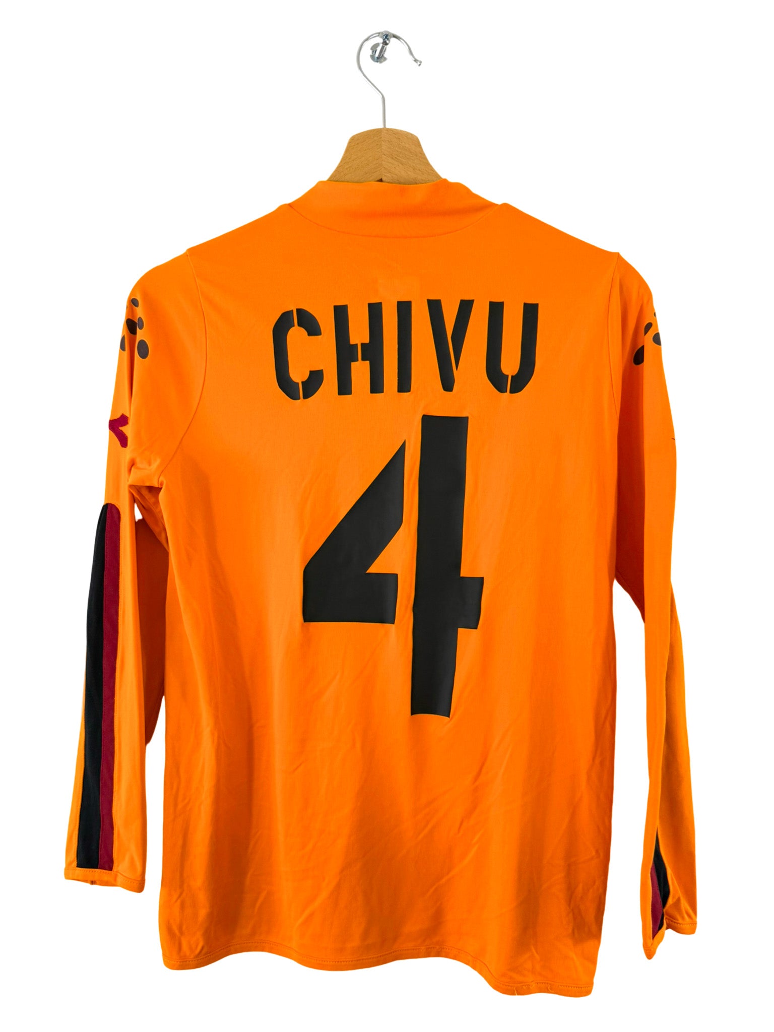 2003/2004 - Maillot AS Roma extérieur [#4 Chivu] *manche longue*- S