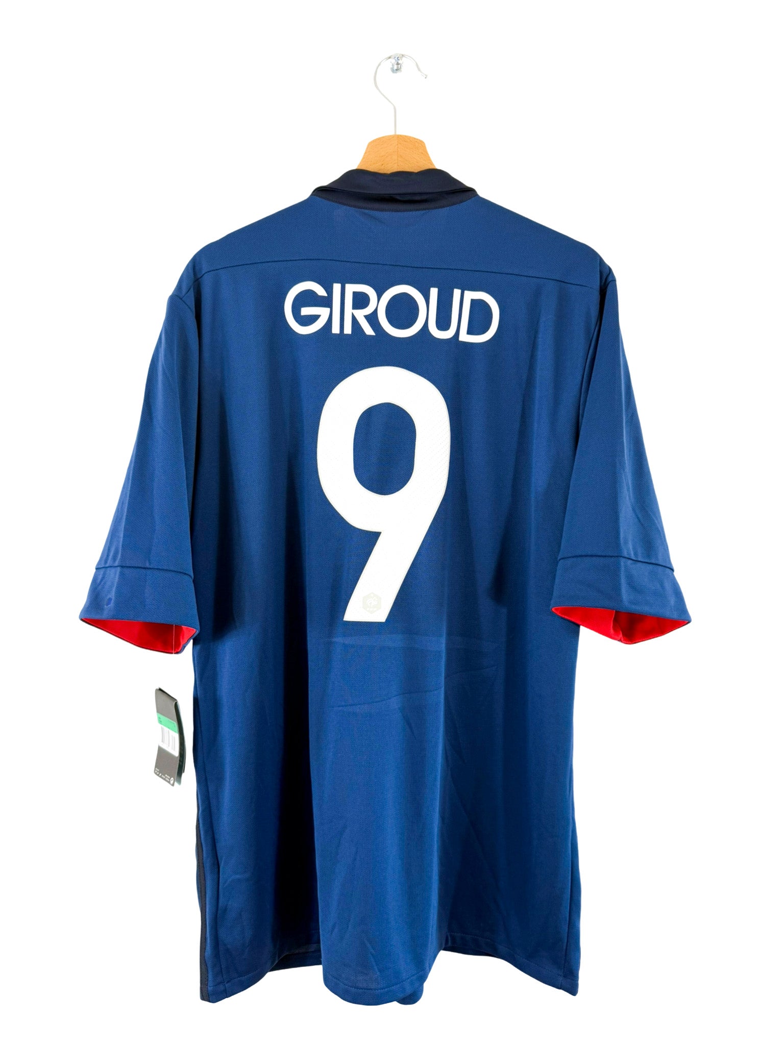2013 - Camiseta local de Francia [#9 Giroud] Nike - Talla XL