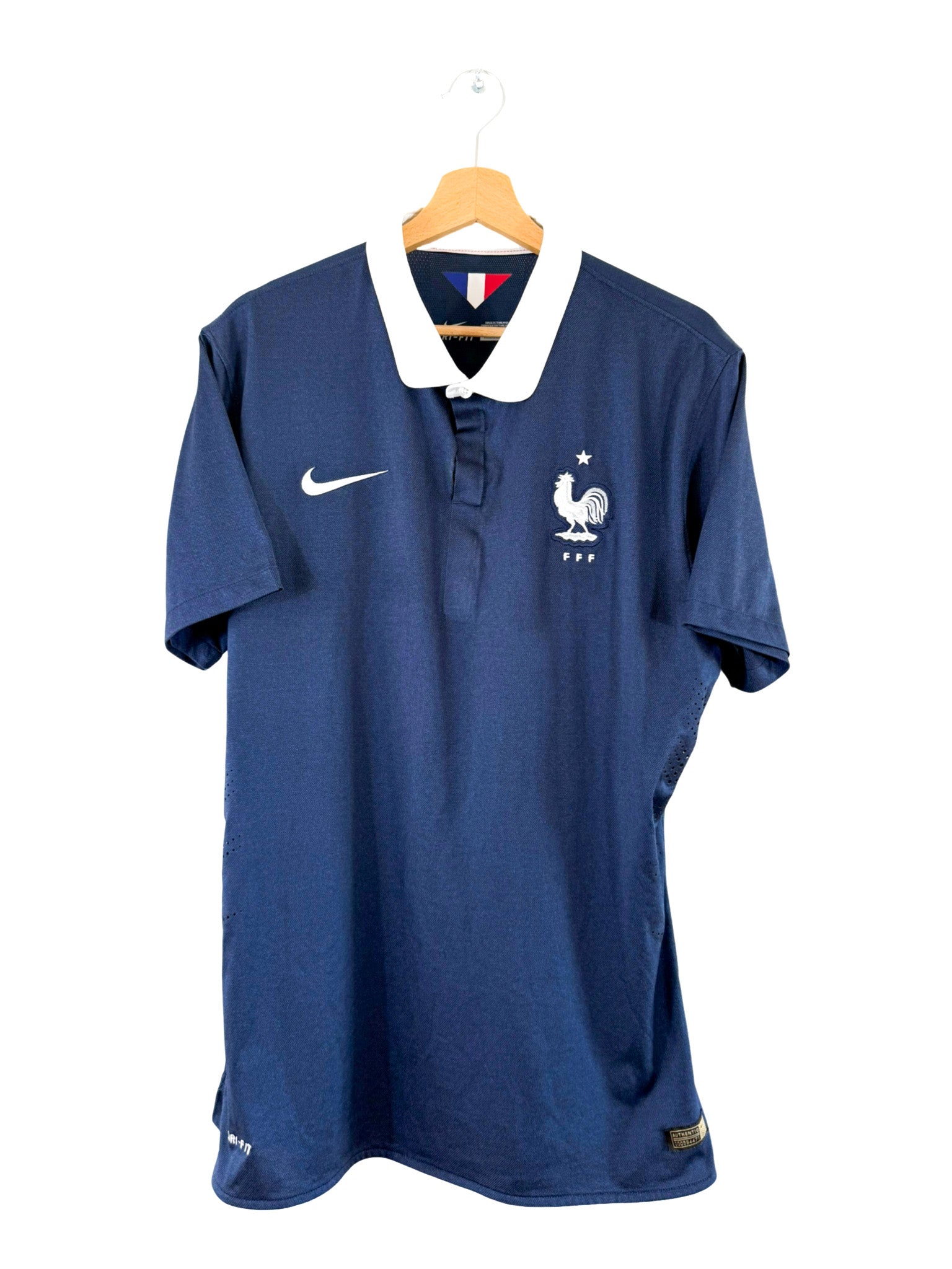 2014 - Camiseta local juvenil de la selección francesa [#13] Nike - Talla XL