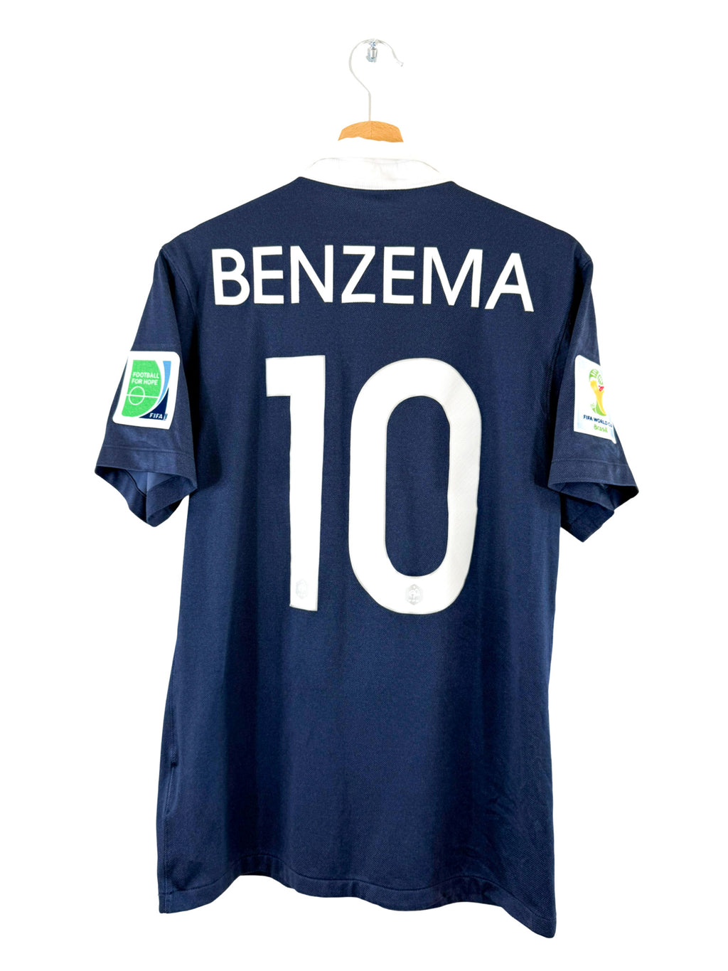 2014 - Maillot Équipe de France domicile [#10 BENZEMA] - S