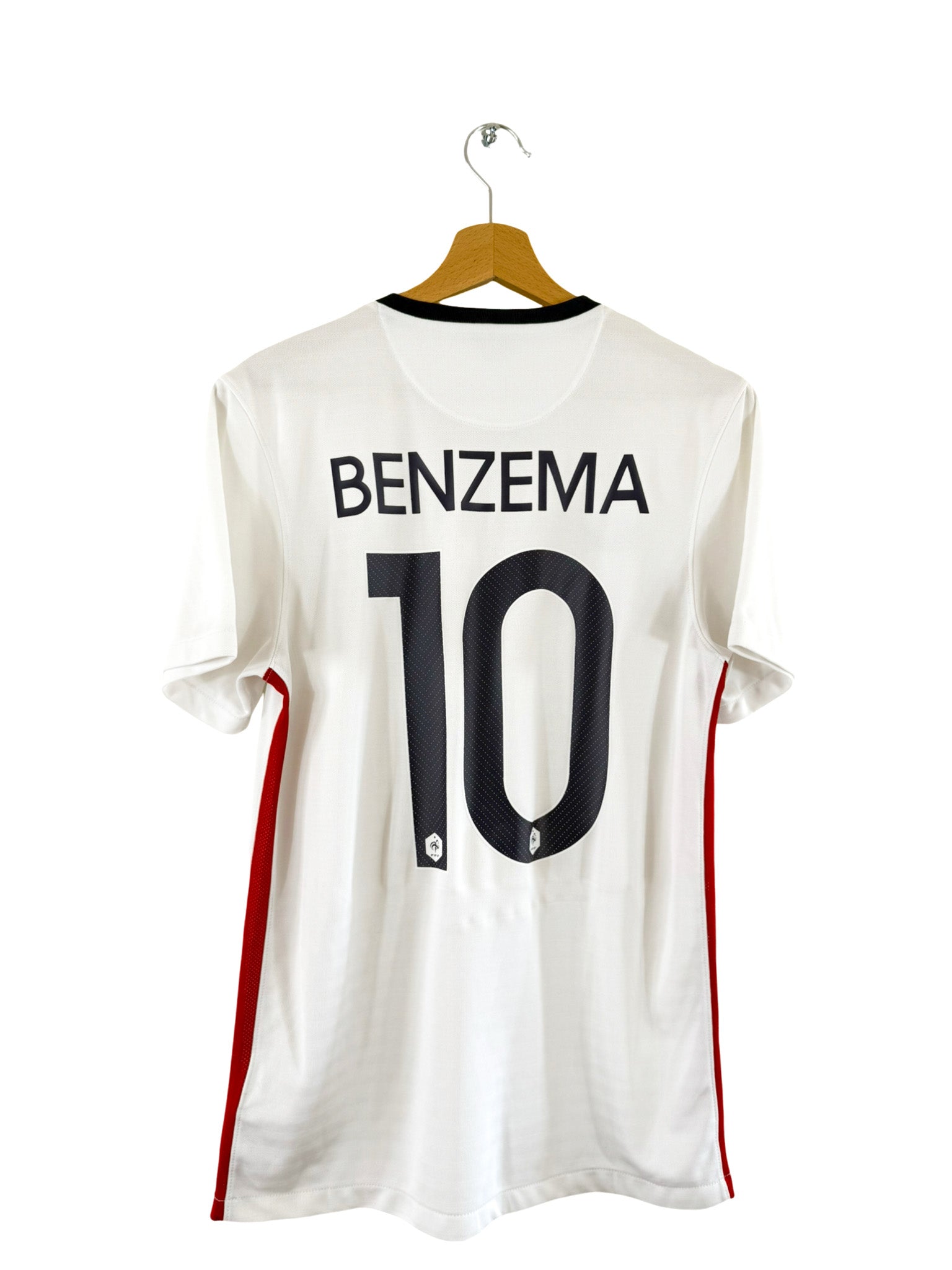 2015 - Camiseta de visitante de la selección francesa [#10 Benzema] Nike - Talla S