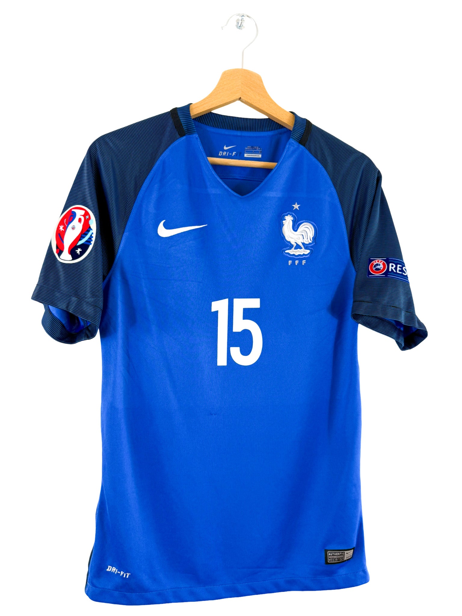2016 - Camiseta local de la selección francesa [#15 Pogba] Nike - Talla S