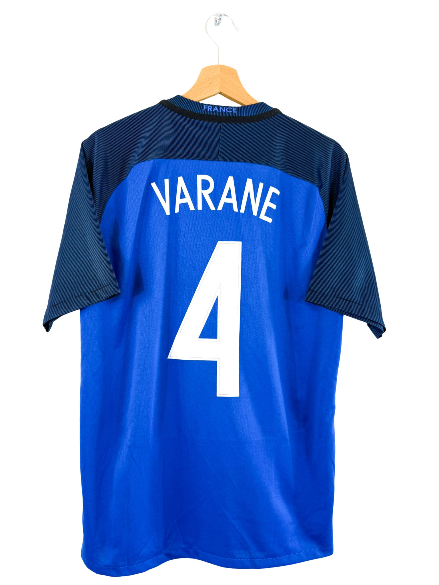 2016 - Camiseta local de la selección francesa [#4 Varane] Nike - Talla L