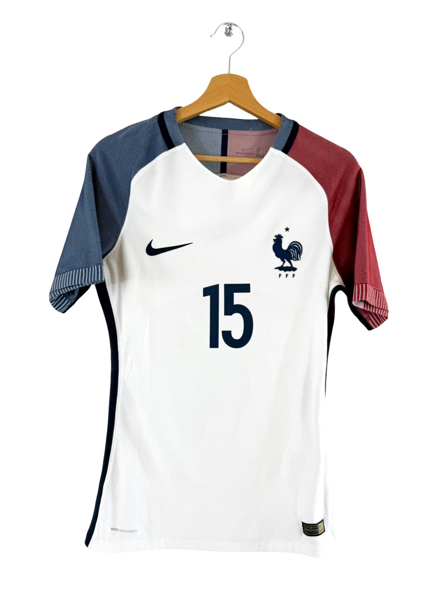 2016 - Camiseta de visitante de la selección francesa [#15 Pogba] Nike *Pro* - Talla S