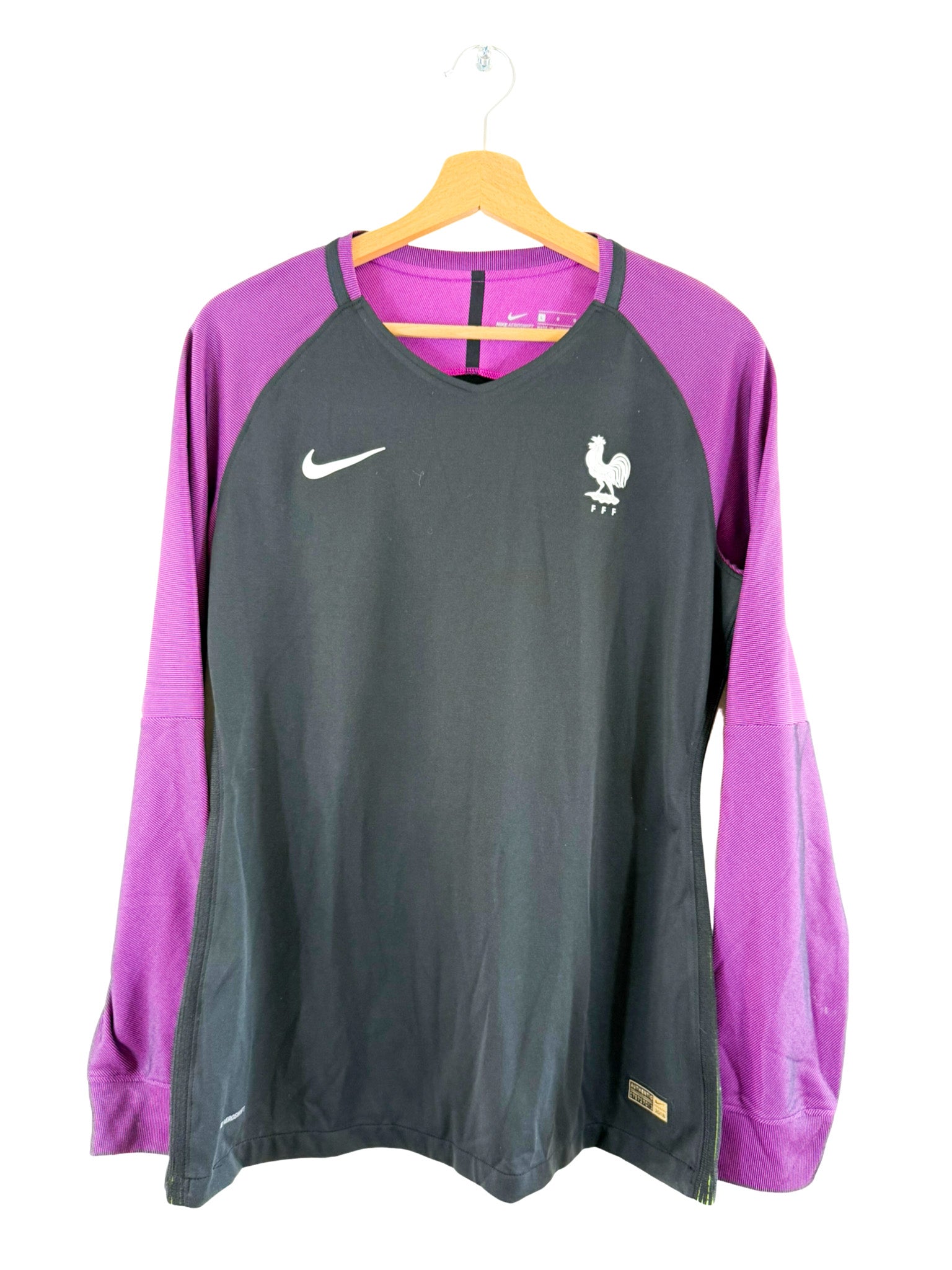 2016 - Camiseta de portero Nike de la selección francesa *Pro* *Manga larga* - Talla L