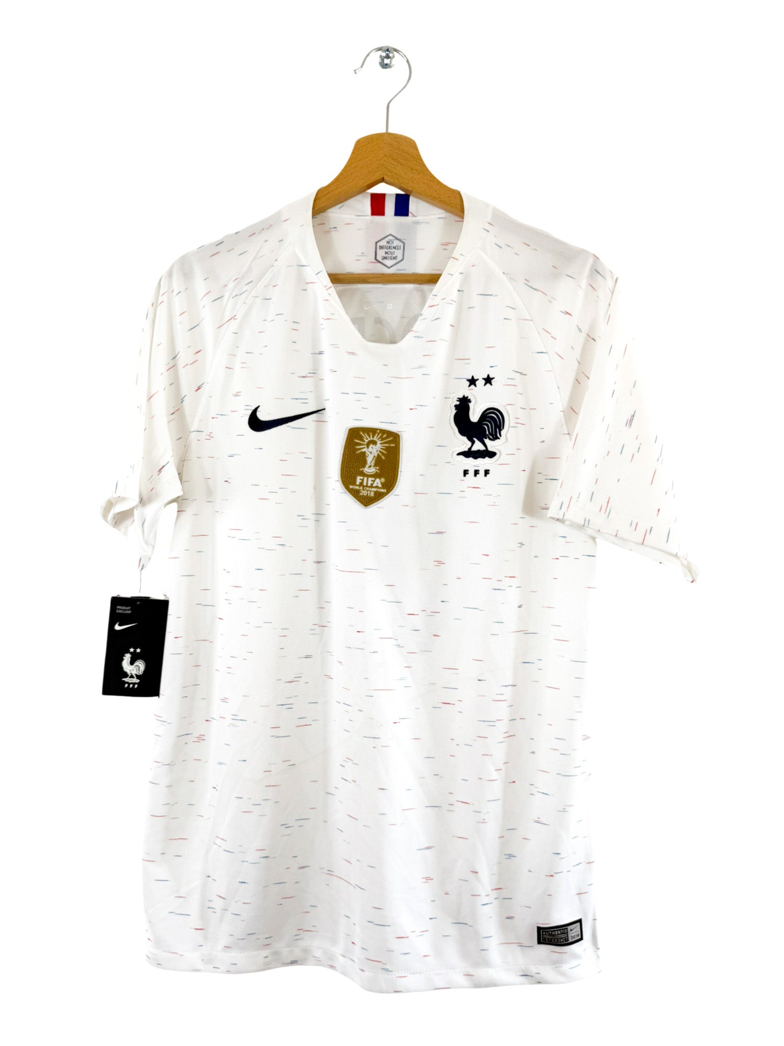 Camiseta de visitante de la selección francesa 2018 [#6 Pogba] Nike - Talla M