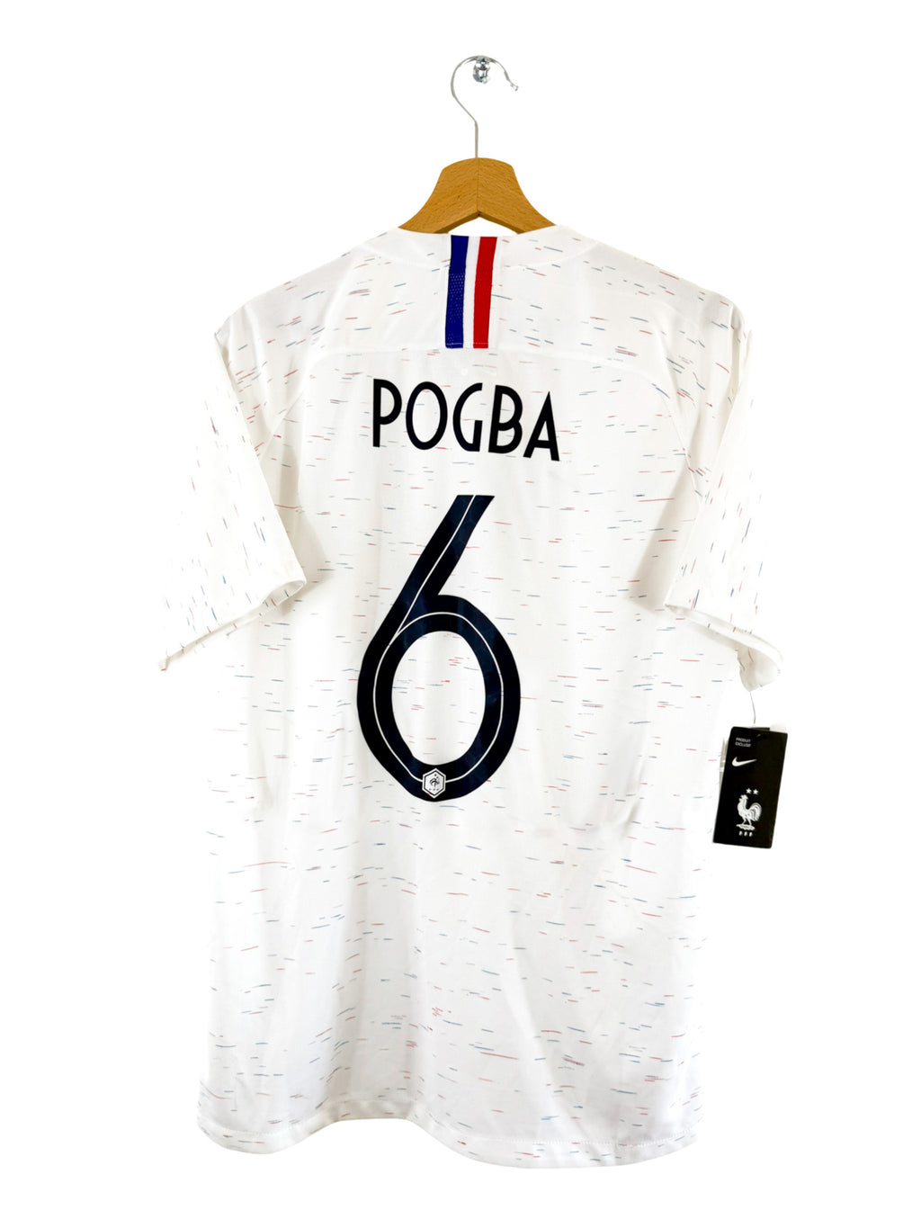 2018 - Maillot Équipe de France extérieur [#6 Pogba] - M