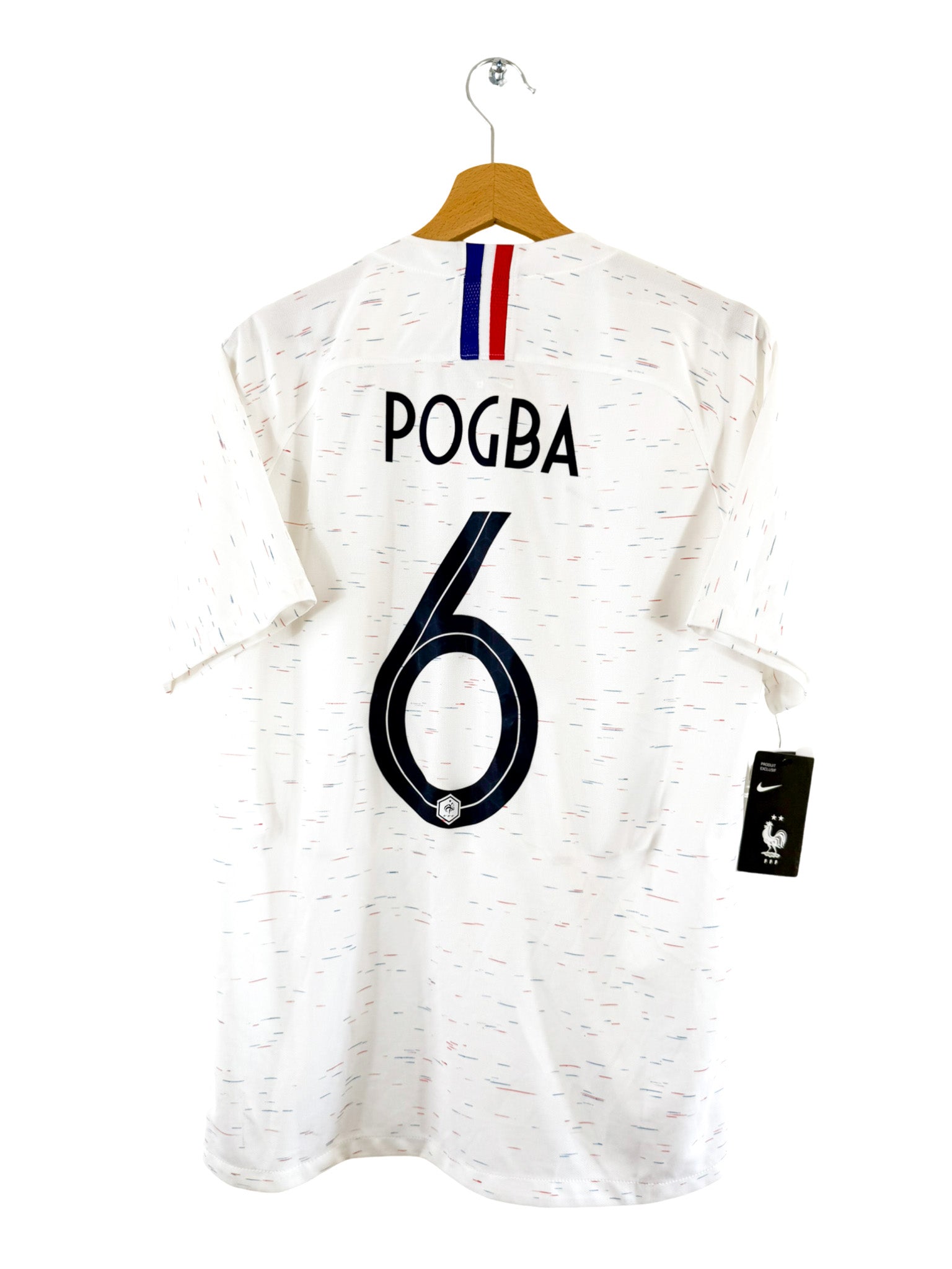 Camiseta de visitante de la selección francesa 2018 [#6 Pogba] Nike - Talla M