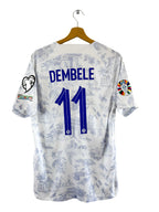 2022 - Camiseta de visitante de la selección nacional de Francia [#11 Dembélé] - M