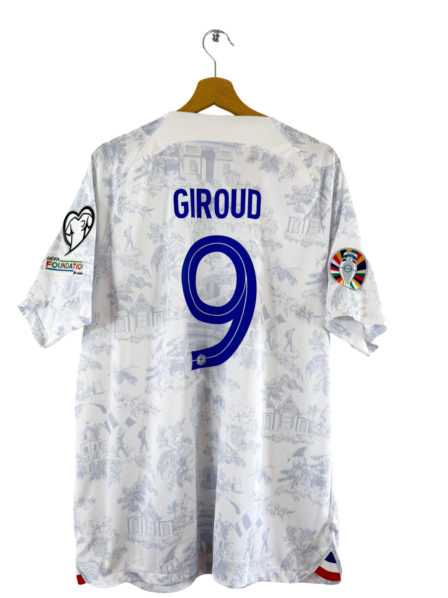 2022- Maillot Équipe de France extérieur  [#9 Giroud] - XL