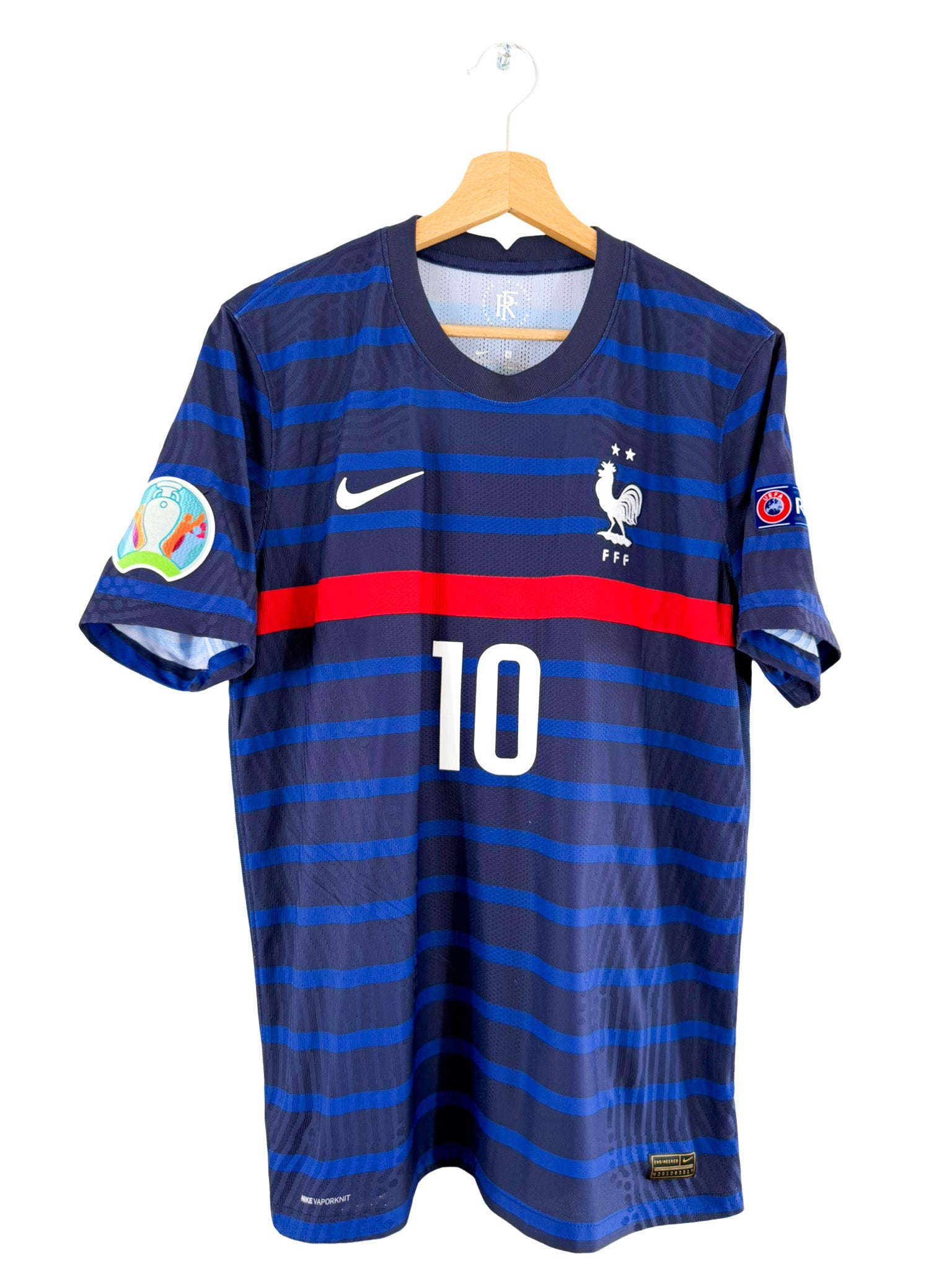 2020 - Camiseta local de la selección francesa [#10 Mbappé] Nike *Pro* - Talla L