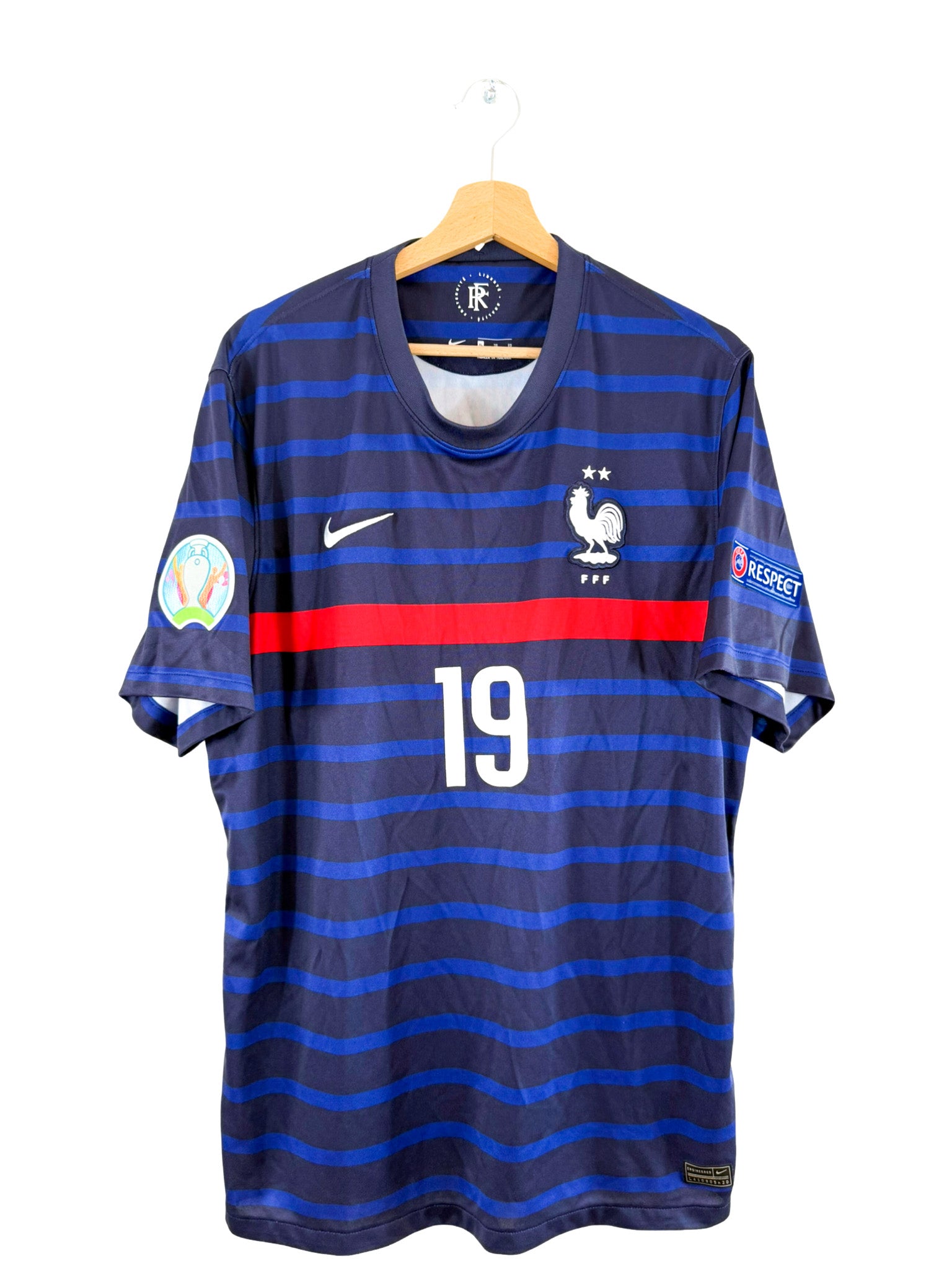 2020 - Maillot Équipe de France domicile [#19 Benzema] - XL