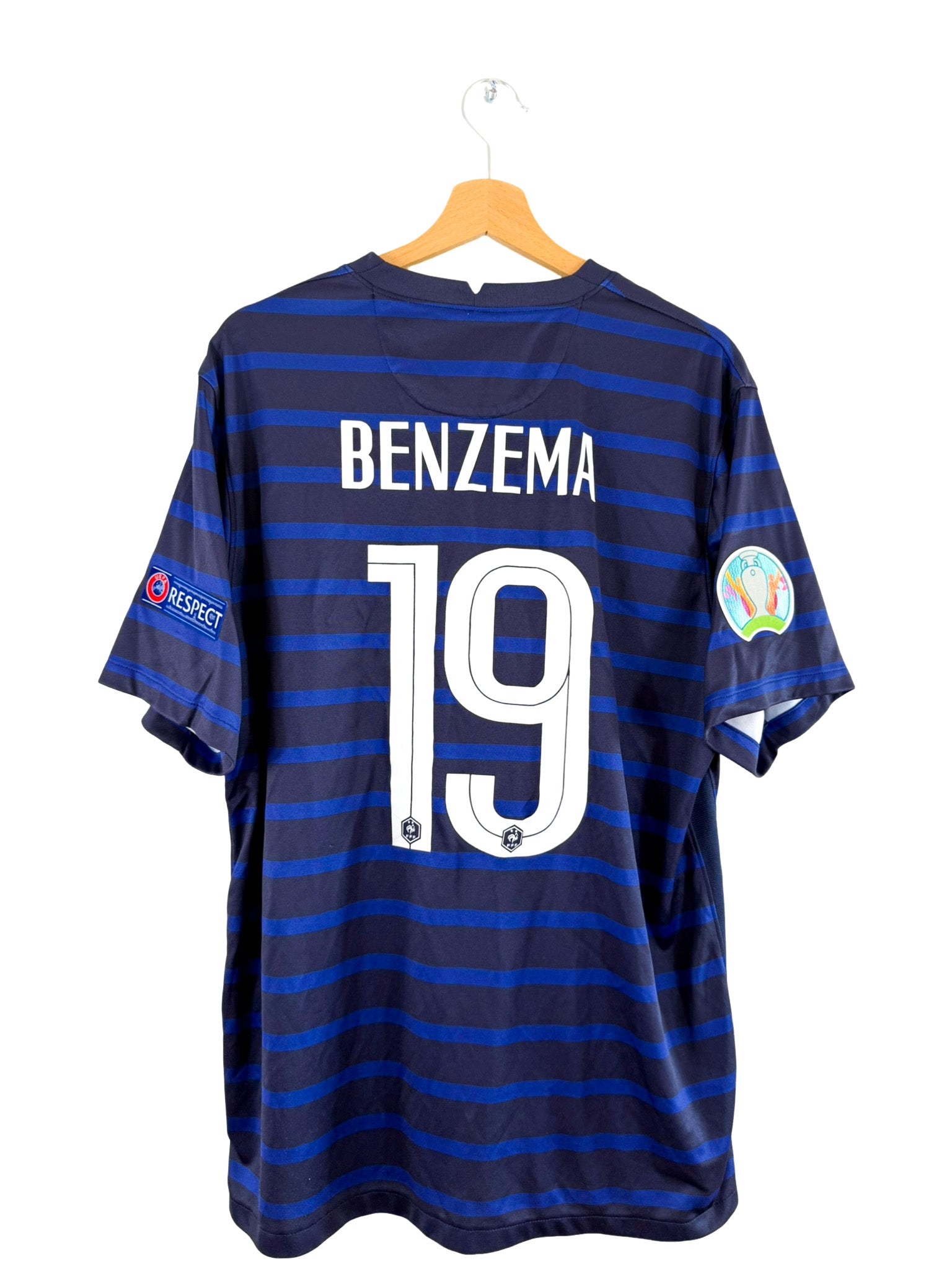 2020 - Maillot Équipe de France domicile [#19 Benzema] - XL