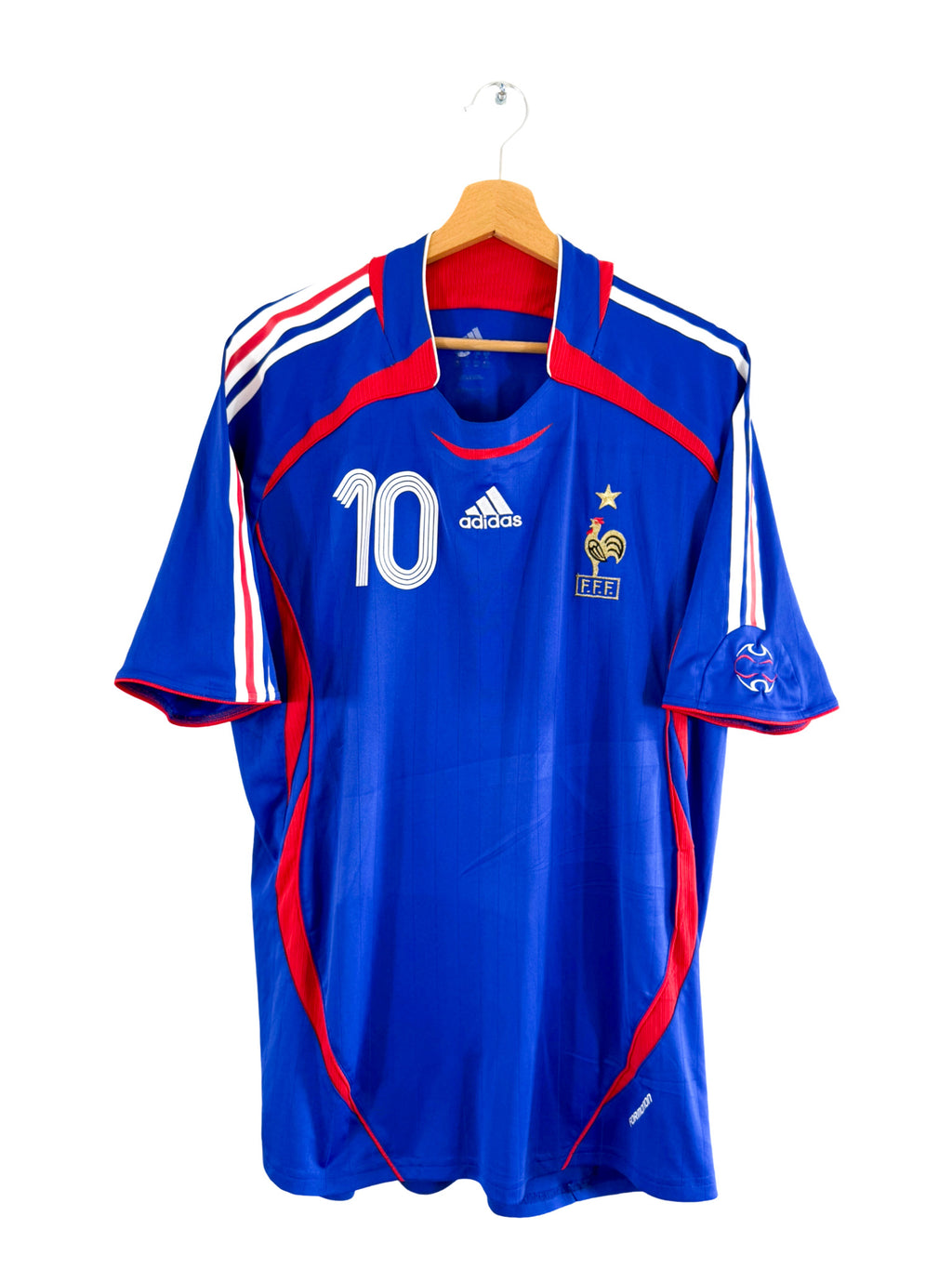 2006 Maillot Equipe de France domicile [#10 ZIDANE] Version Formation - XL