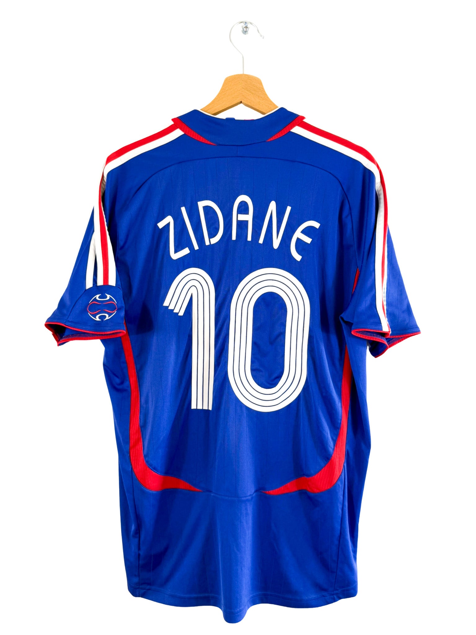 2006 - Camiseta local de la selección francesa [#10 ZIDANE] Adidas - Talla L