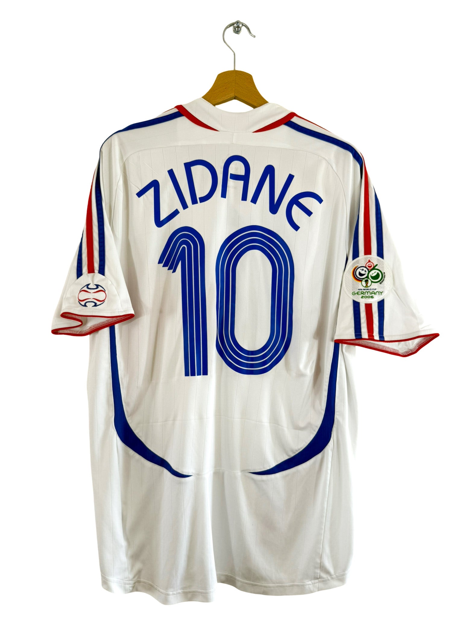 2006 - Maillot Equipe de  France extérieur [#10 ZIDANE] - 2XL