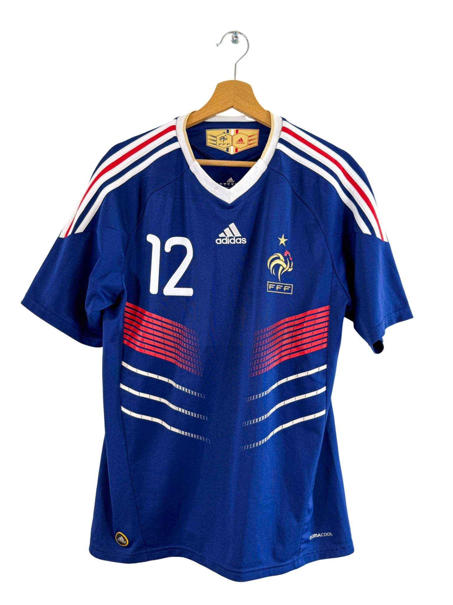 2010 - Camiseta local de Francia [#12 Henry] Adidas - Talla XL