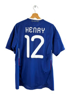2010 - France National Team Home Jersey [#12 Henry] - XL