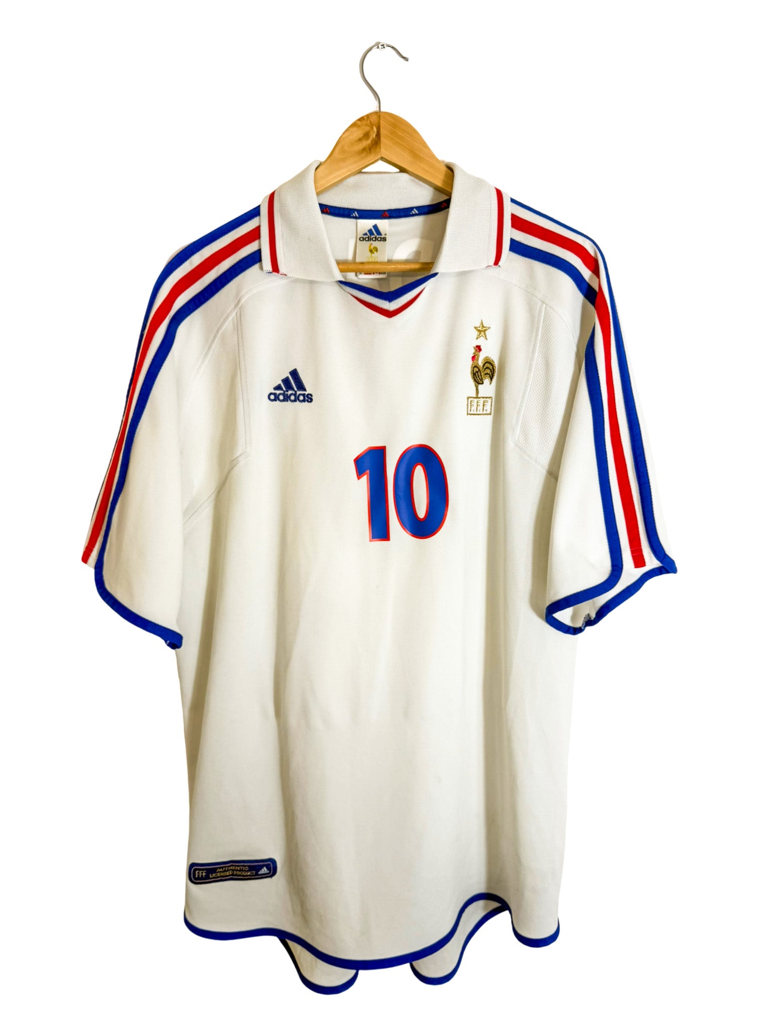 2000 - Maillot France exterieur [#10 ZIDANE] - XL