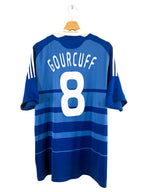 2010 - France National Team Home Jersey [#8 GOURCUFF] - XL