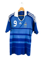 2010 - France National Team Home Jersey [#9 BENZEMA] - M