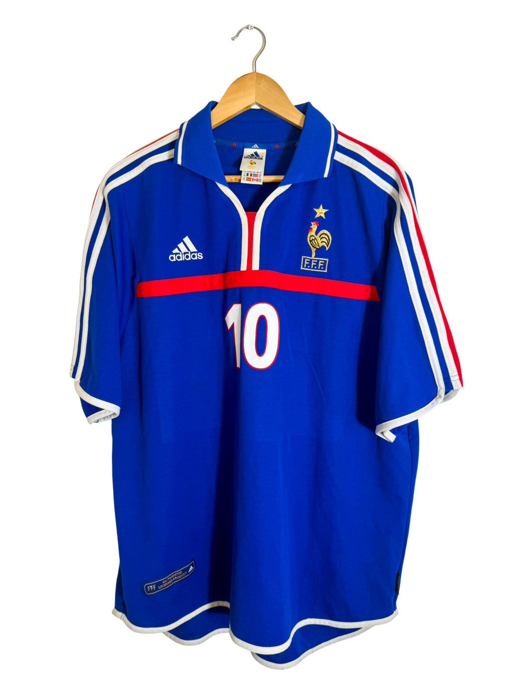2000 - Maillot France domicile [#10 ZIDANE] - XL