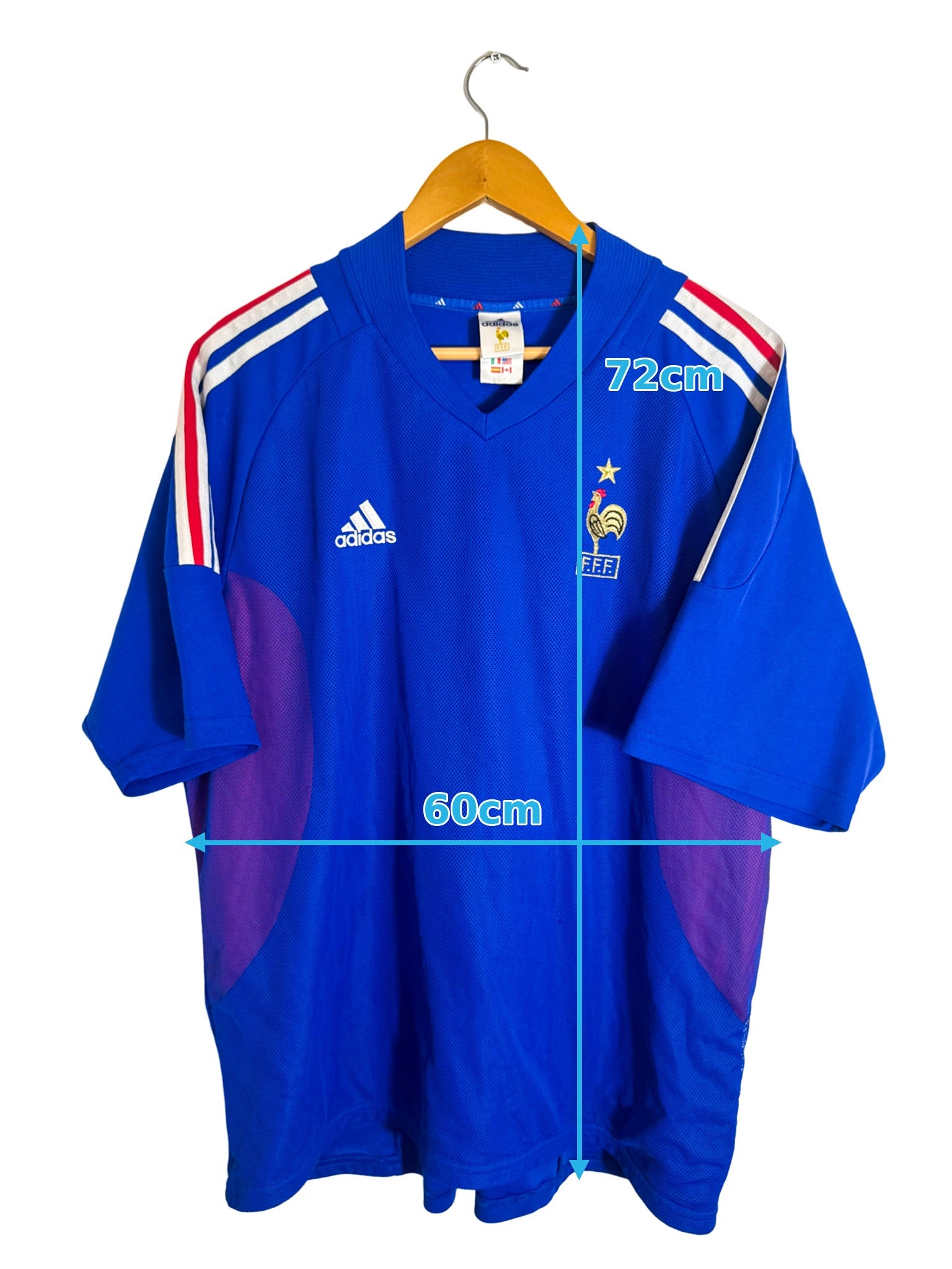 2002 - Maillot France domicile - XL