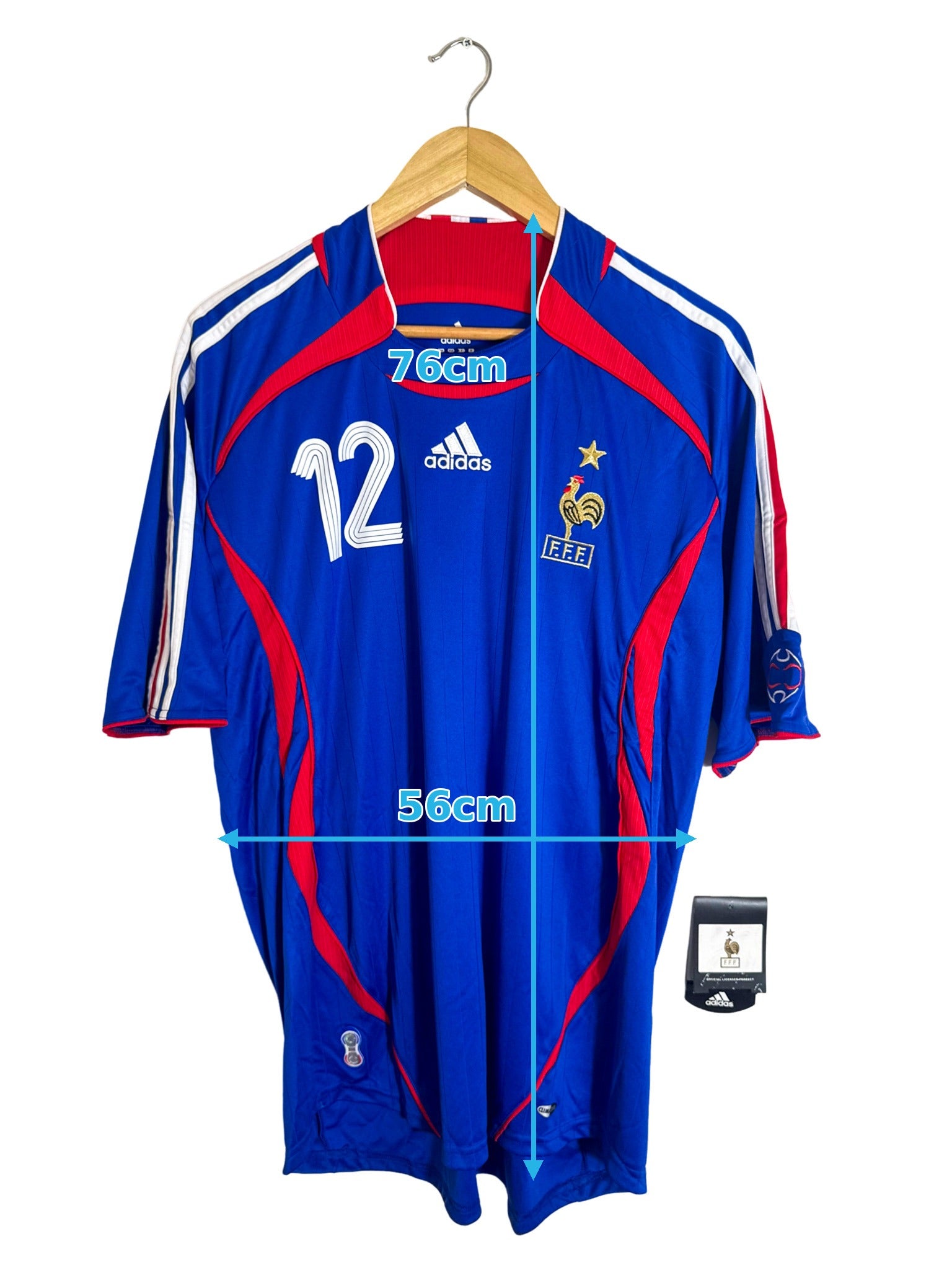 2006 - Maillot France domicile [#12 HENRY] *Neuf* - XL