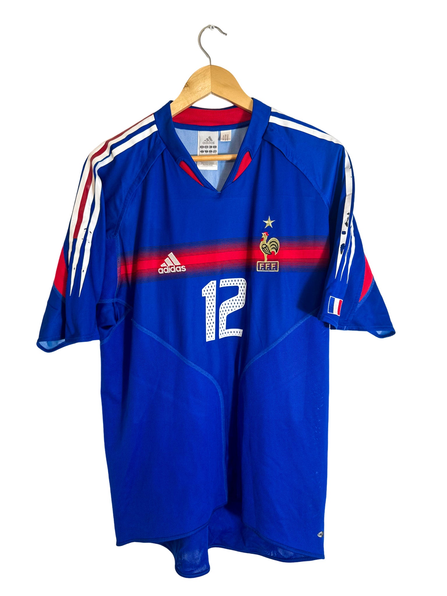 2004 - Maillot France domicile [#12 HENRY] - L