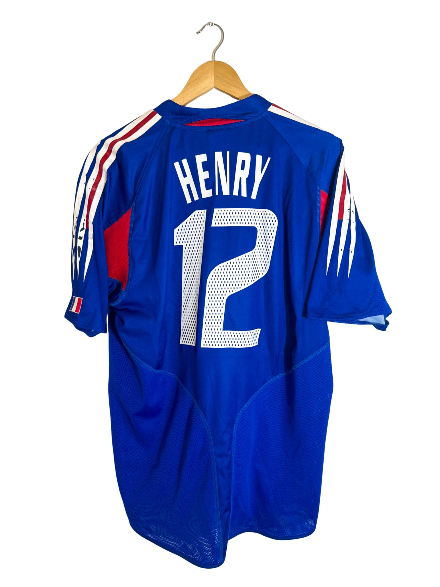 2004 - Maillot France domicile [#12 HENRY] - L