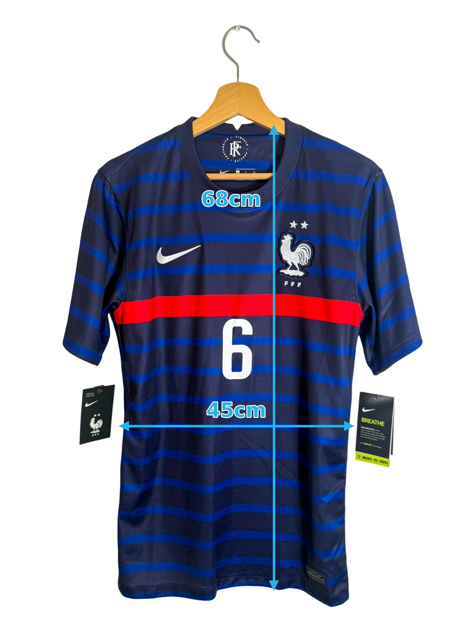 2020 - Maillot France domicile [#6 POGBA] *Neuf* - S