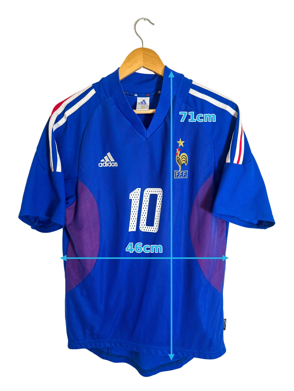 2002 - Maillot France domicile [#10 ZIDANE] - M