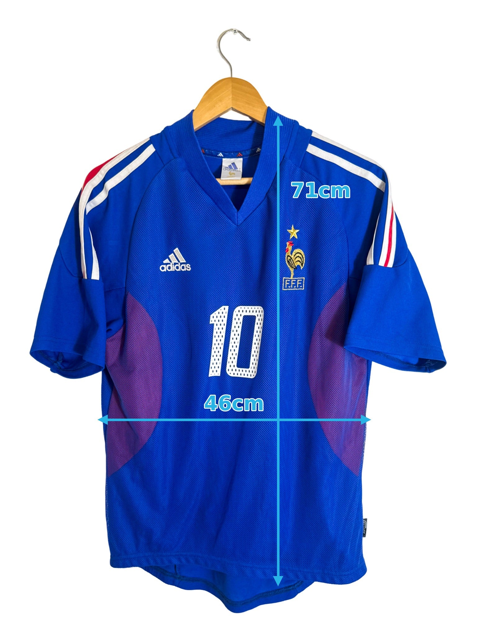 2002 - Maillot France domicile [#10 ZIDANE] - M