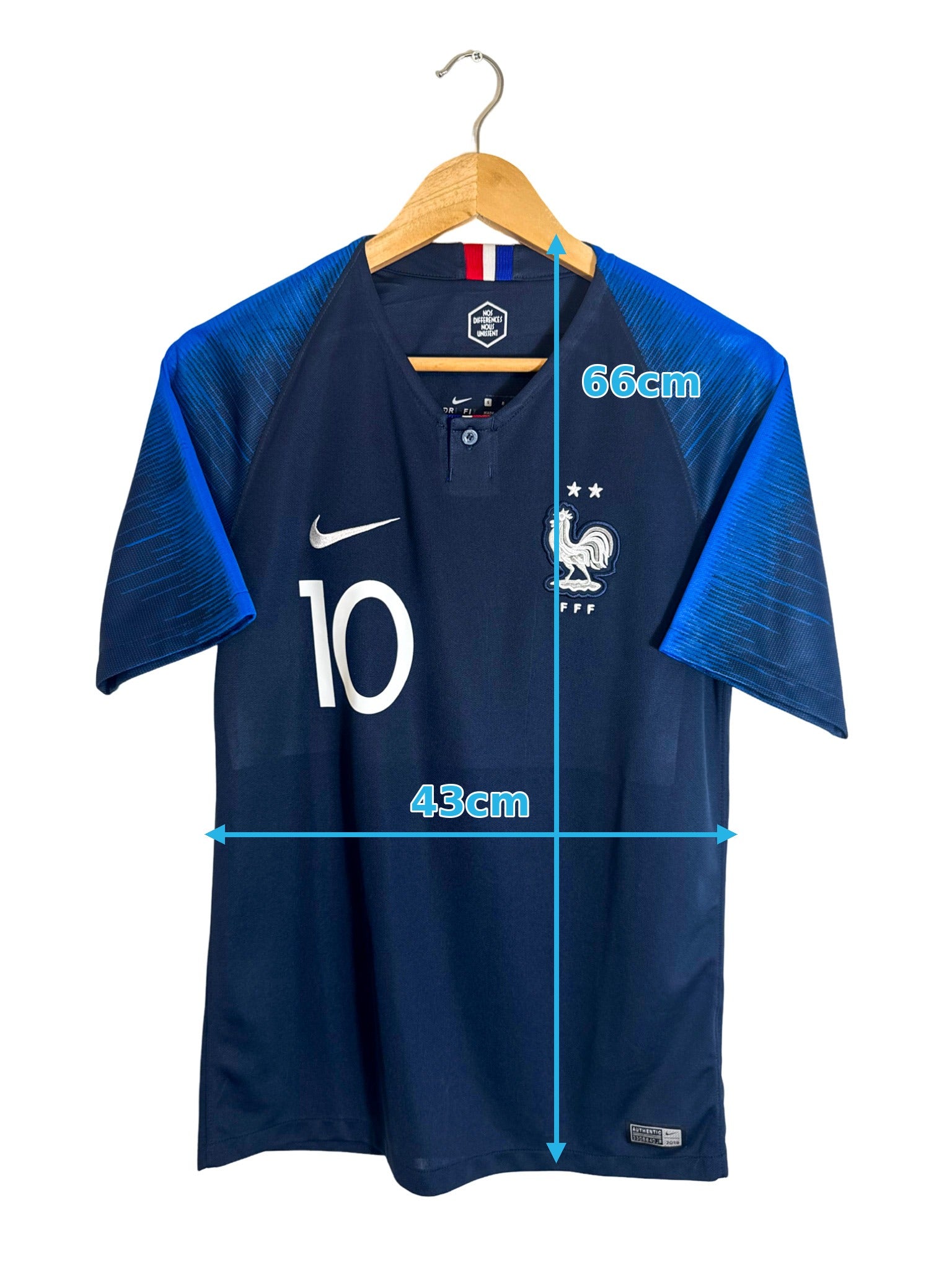 2018 - Maillot France domicile [#10 MBAPPE] - S
