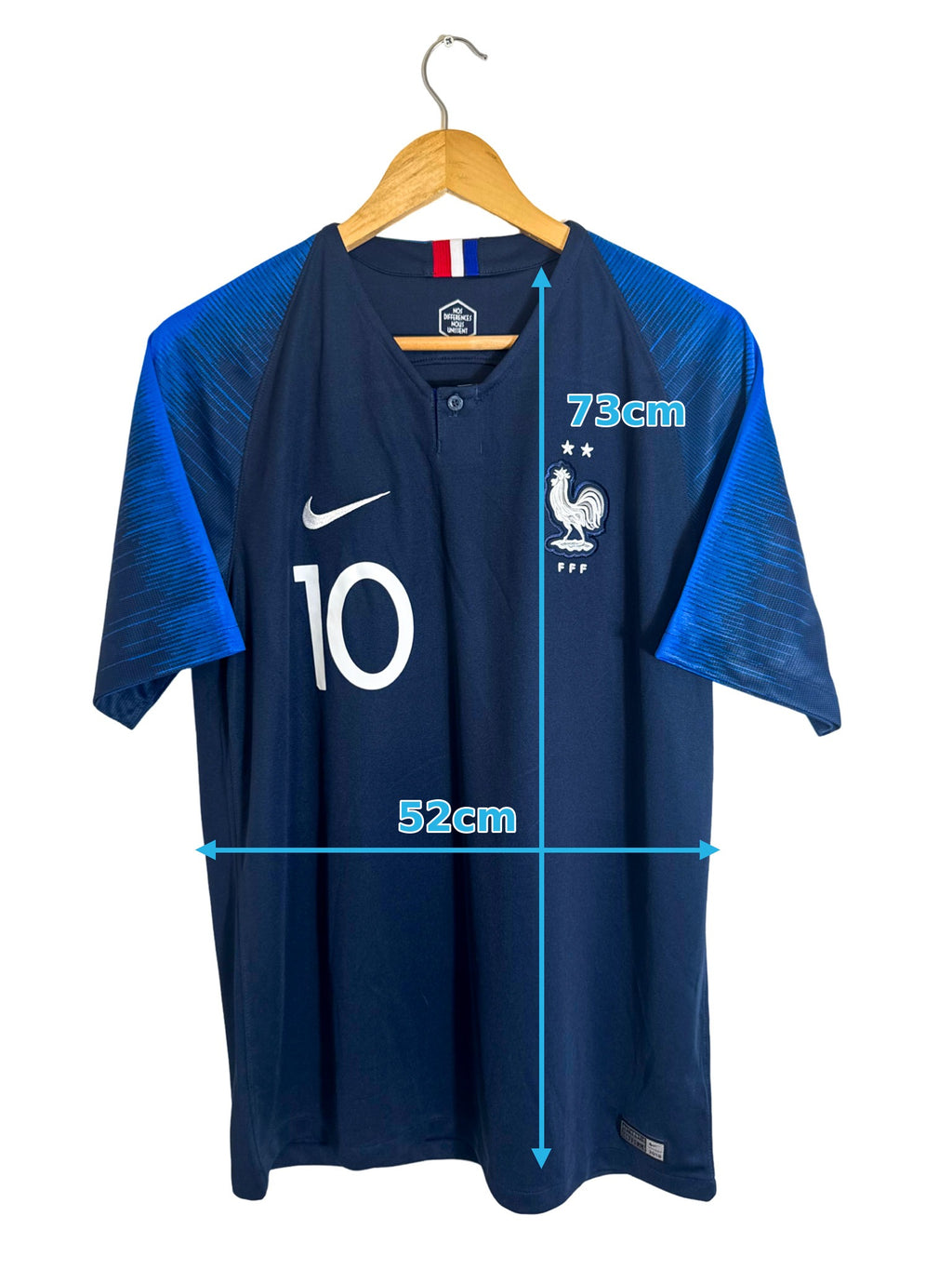 2018 - Maillot France domicile [#10 MBAPPE] - L