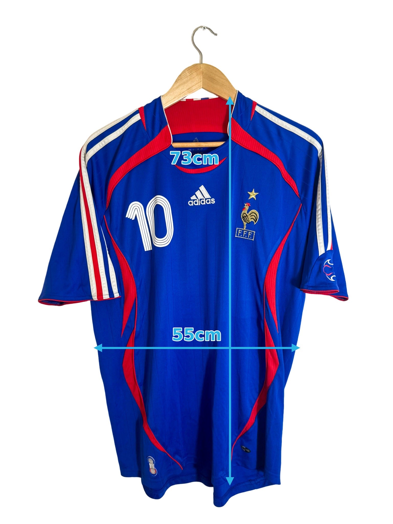2006 - Maillot France domicile [#10 ZIDANE] - L