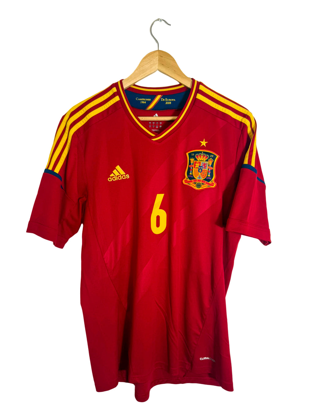 2012 - Maillot Espagne domicile [#6 A.INIESTA] - L