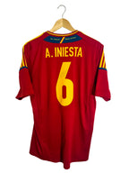 2012 - Maillot Espagne domicile [#6 A.INIESTA] - L