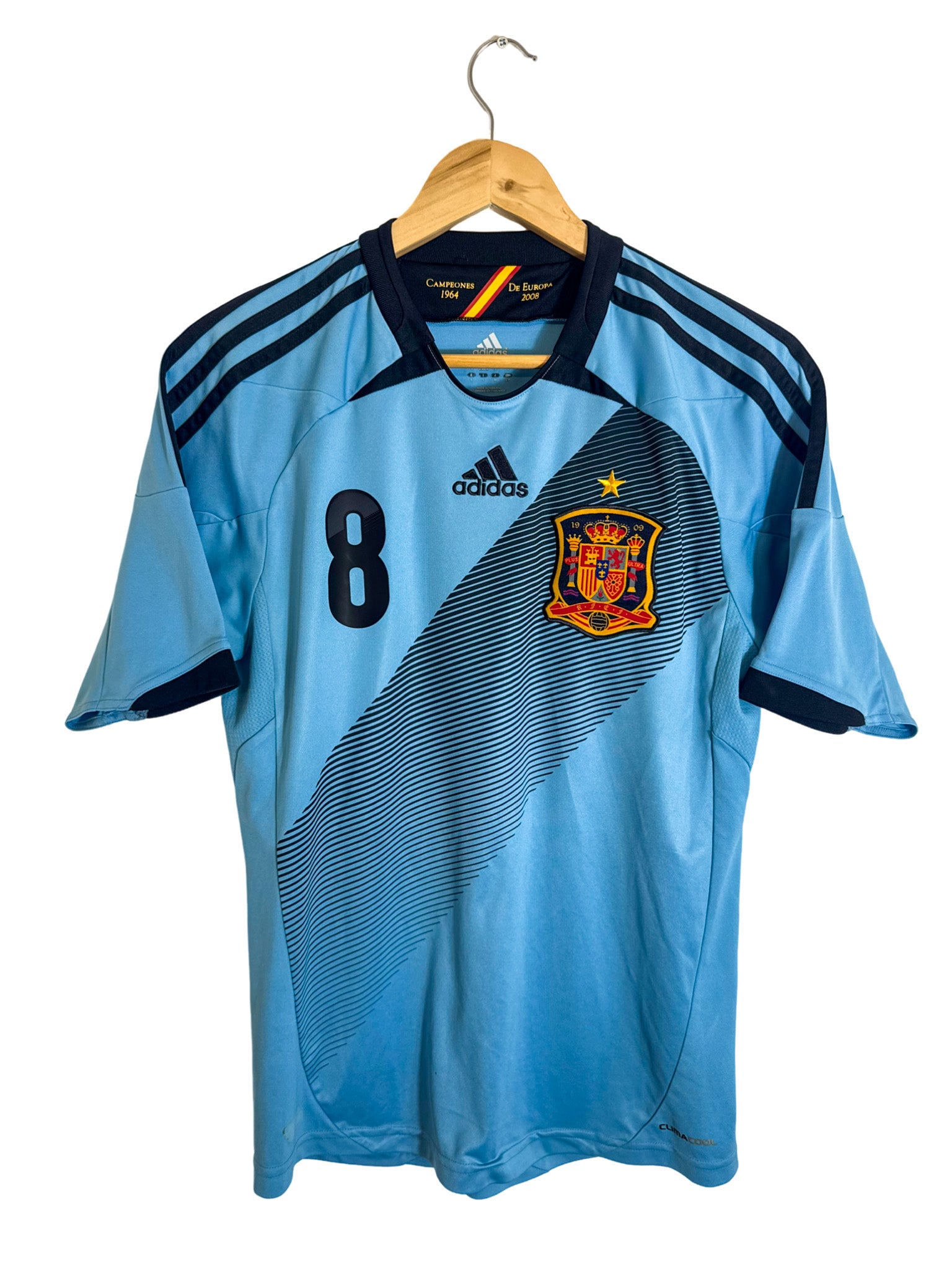2012 - Maillot Espagne exterieur [#8 XAVI] - S