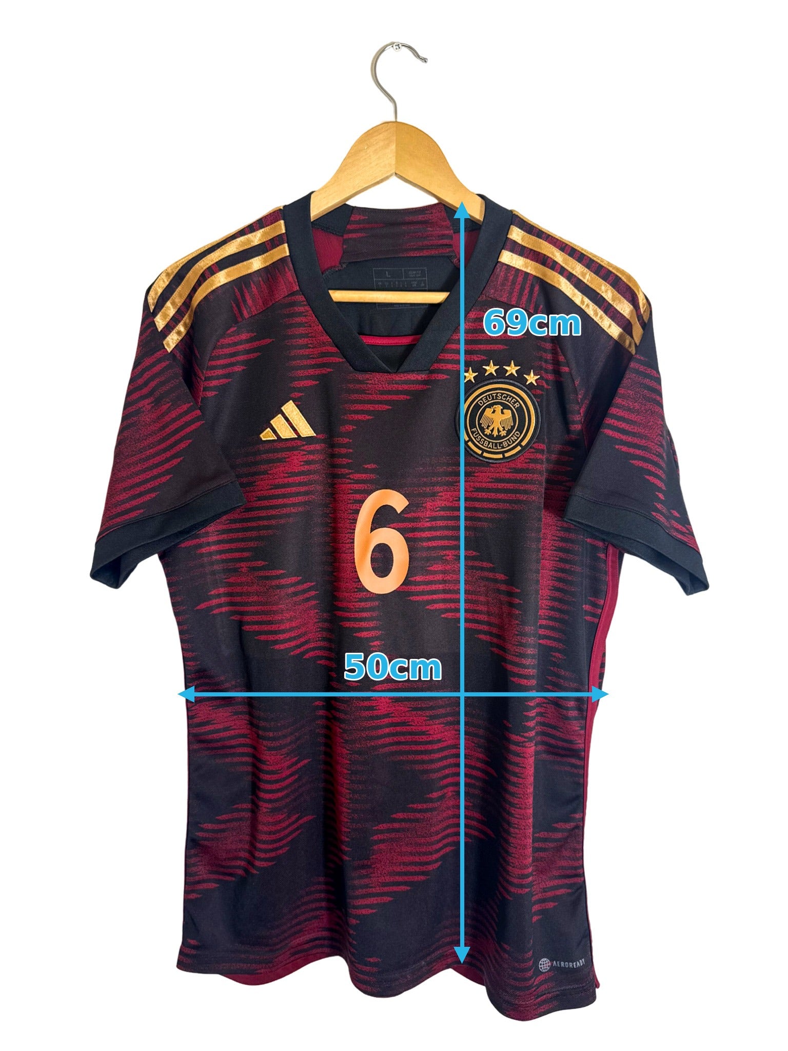 2022 - Maillot Allemagne exterieur [#6 KIMMICH] - L