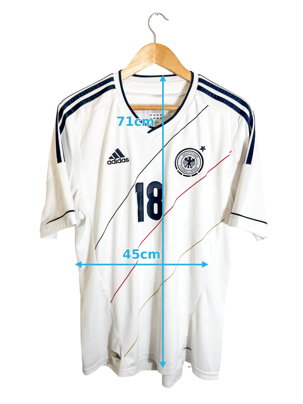 2012 - Maillot Allemagne domicile [#18 KROOS] - L